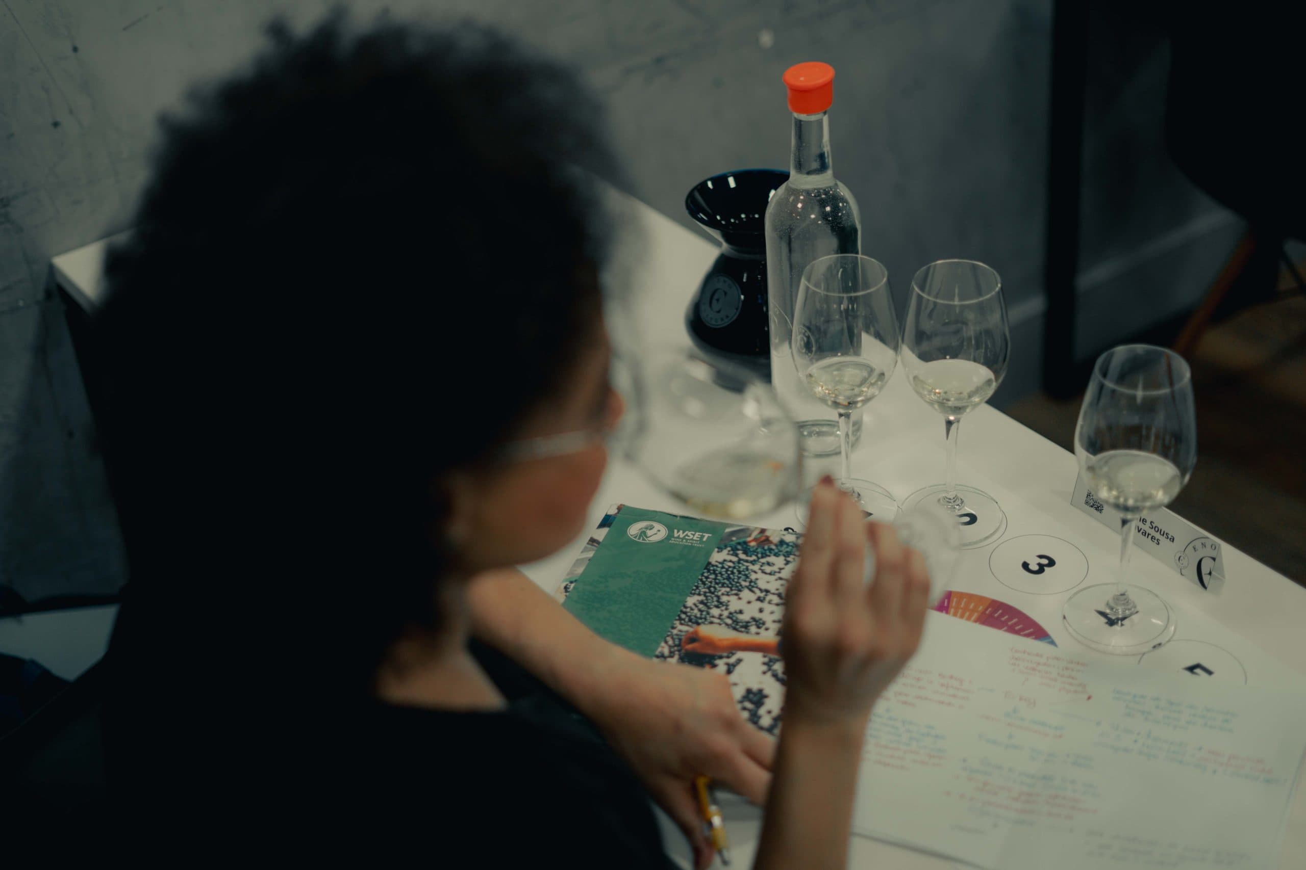 Vinhos e degustação